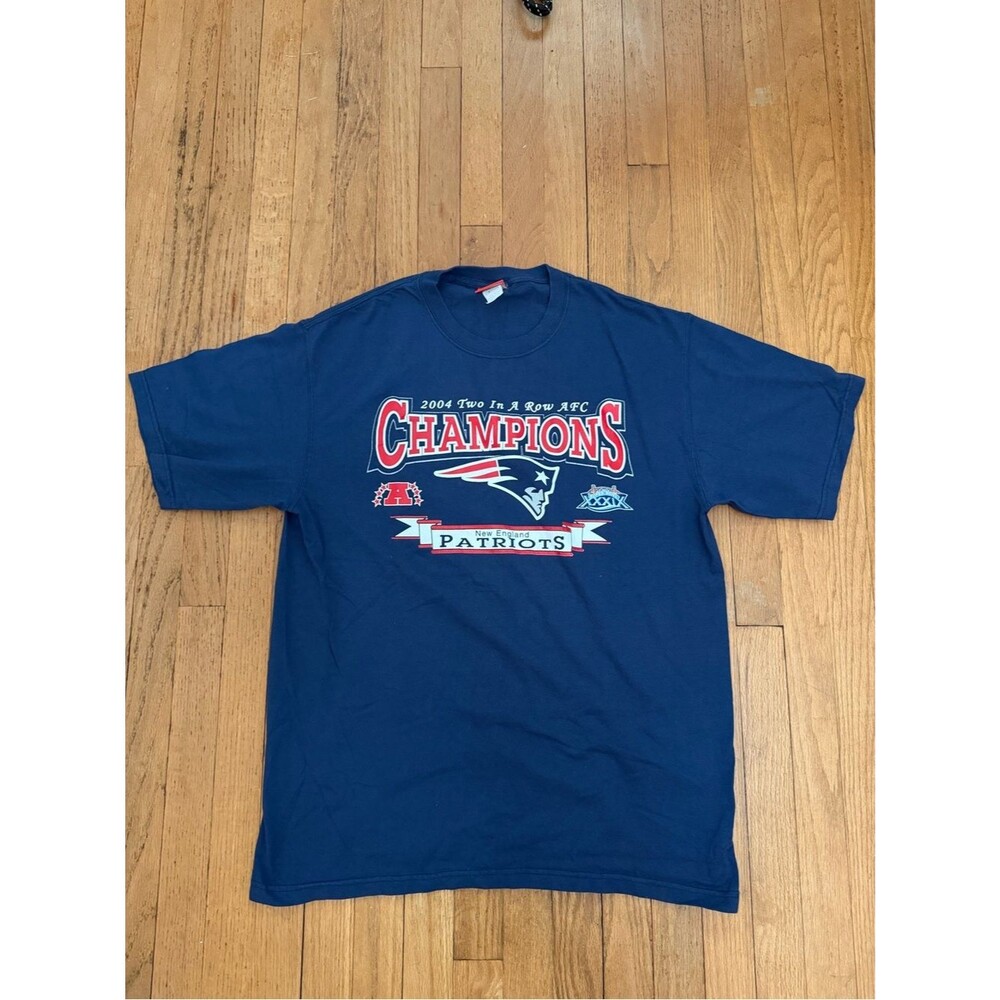 Vintage Patriots NFL afc Championship shirt